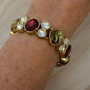 Gold Tone Bracelet 7”+1/2”